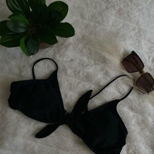 Stylish Black Bikini Top